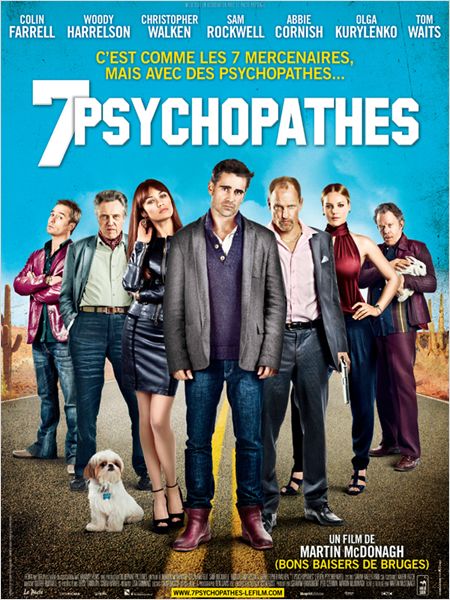 7 Psychopathes - Affiche