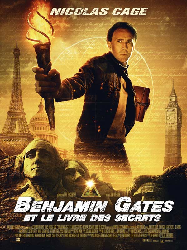 Benjamin Gates et Le Livre des Secrets - Affiche