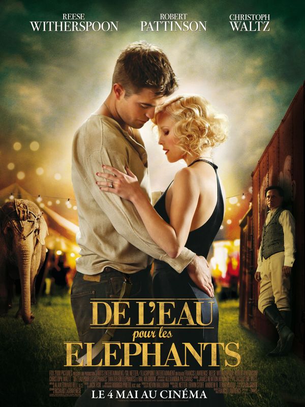 De l'eau pour les éléphants - Affiche