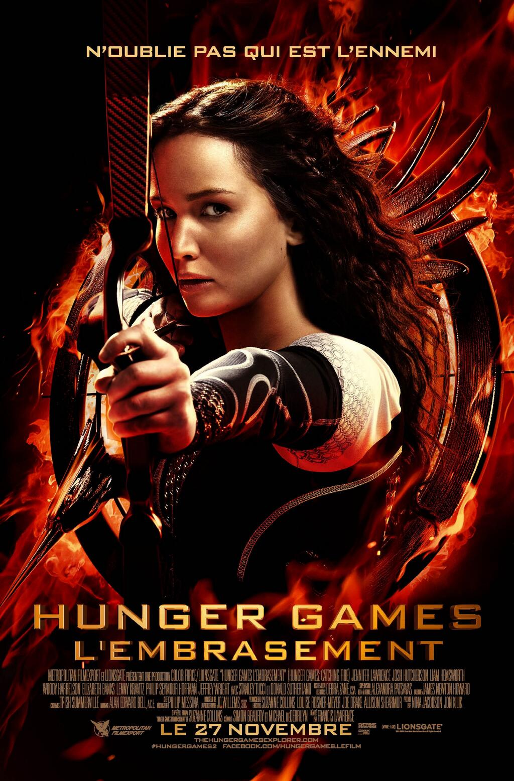 Hunger Games - L'embrasement  - Affiche