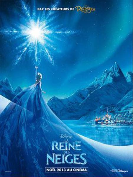 La reine des neiges - Affiche