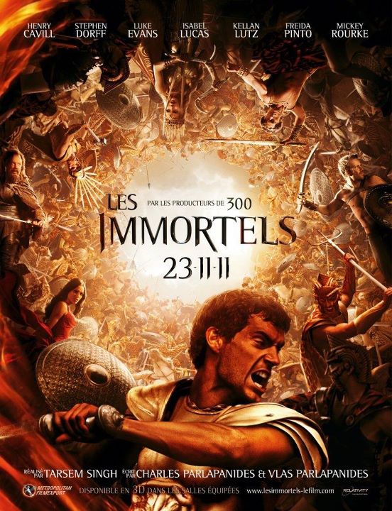 Les Immortels - Affiche