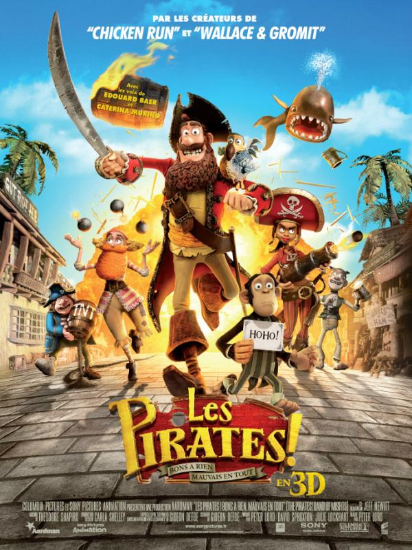 Les Pirates ! Bons à rien, Mauvais en tout  - Affiche