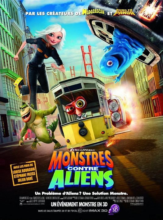 Monstres Contre Aliens - Affiche