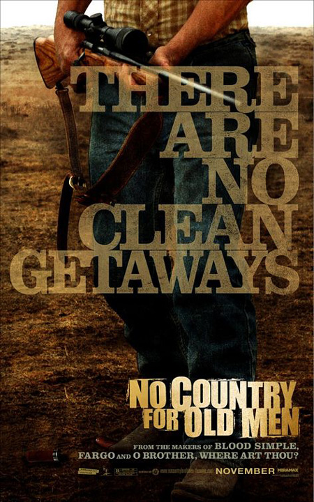No Country for Old Men-Non, ce pays n'est pas pour le vieil homme  - Affiche