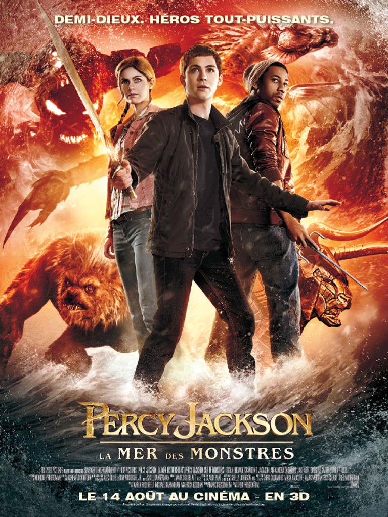 Percy Jackson : La mer des monstres - Affiche