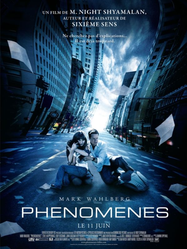 Phénomènes - Affiche