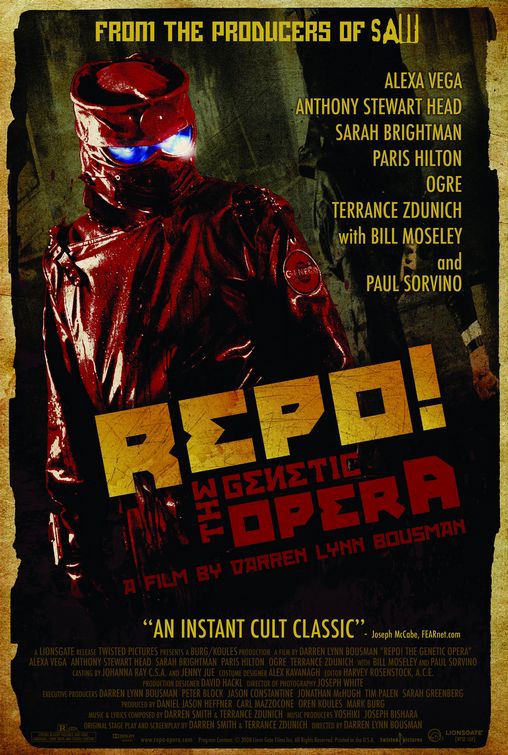 Repo ! The Genetic Opera - Affiche