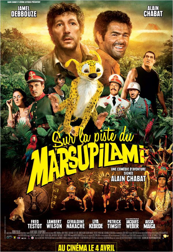 Sur la piste du Marsupilami - Affiche