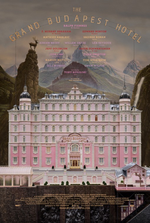 The Grand Budapest Hotel - Affiche