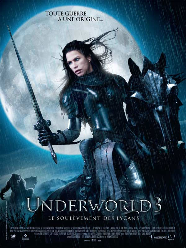 Underworld 3 : Le soulevement des Lycans - Affiche