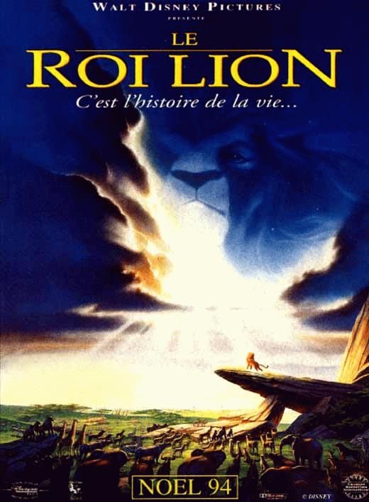 Le Roi Lion - Affiche