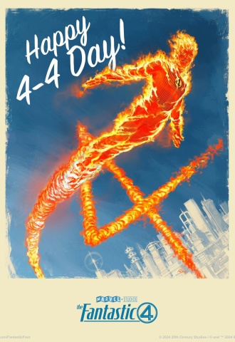 Les 4 Fantastiques : Premiers pas - Affiche