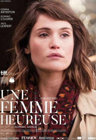 Une femme heureuse - Affiche
