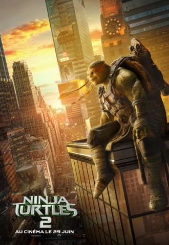 Ninja Turtles 2 - Affiche