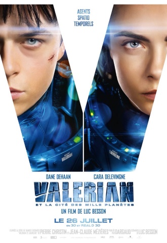 Valérian et la Cité des mille planètes - Affiche