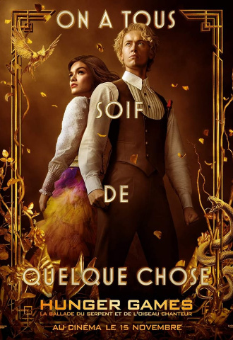 Hunger Games : La ballade du serpent et de l'oiseau chanteur - Affiche