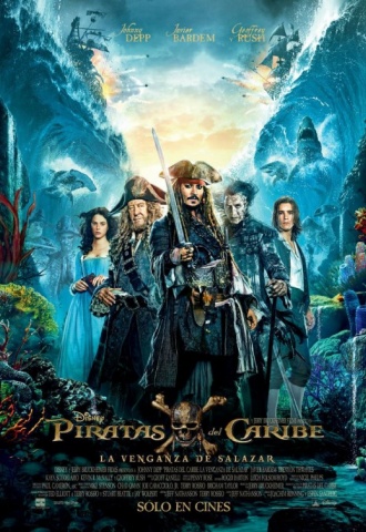 Pirates des Caraïbes : La vengeance de Salazar - Affiche