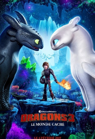 Dragons 3 : Le monde caché - Affiche