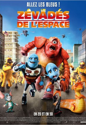 Les Zévadés de L'espace - Affiche