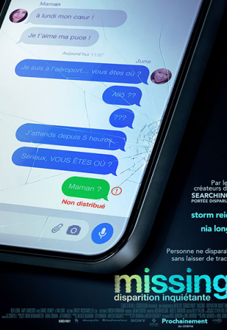 Missing : Disparition Inquiétante - Affiche