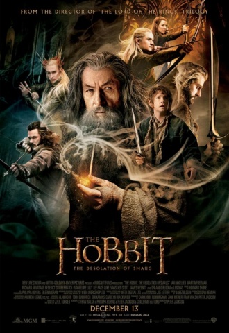 Le Hobbit : La Desolation de Smaug - Affiche