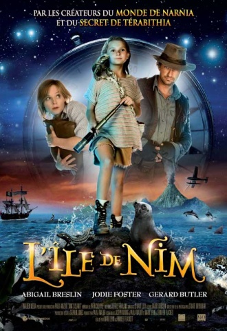 L'île de Nim - Affiche