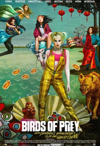 Birds of Prey (Et la Fantabuleuse Histoire d' Harley Quinn) - Affiche