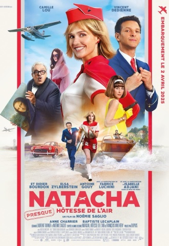 Natacha (presque) hôtesse de l'air - Affiche