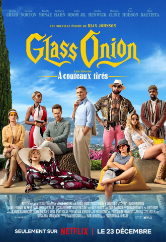 Glass Onion : une histoire à couteaux tirés - Affiche