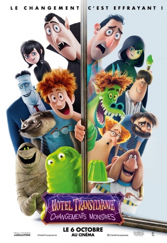 Hotel Transylvanie : Changements Monstres - Affiche