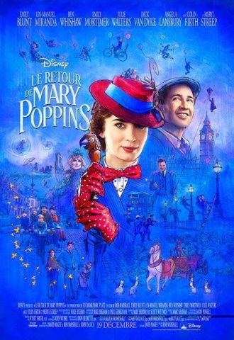 Le Retour de Mary Poppins - Affiche