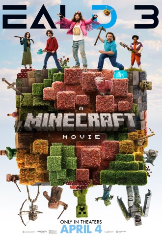 Minecraft : le film - Affiche