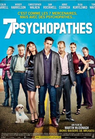 7 Psychopathes - Affiche