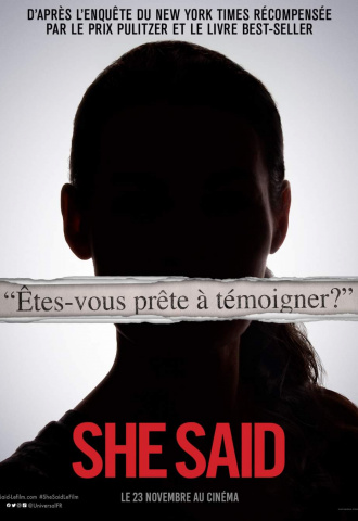 She Said - Affiche