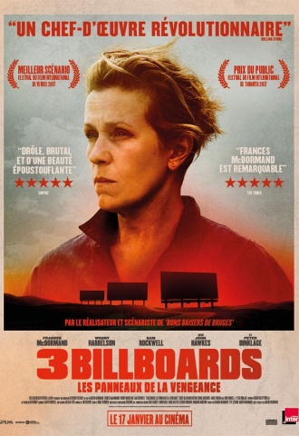 3 Billboards, Les Panneaux de la Vengeance - Affiche