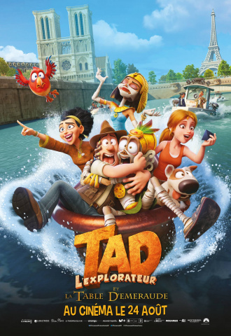 Tad l'explorateur et la table d'émeraude - Affiche