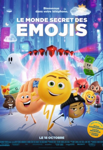 Le Monde secret des Emojis - Affiche