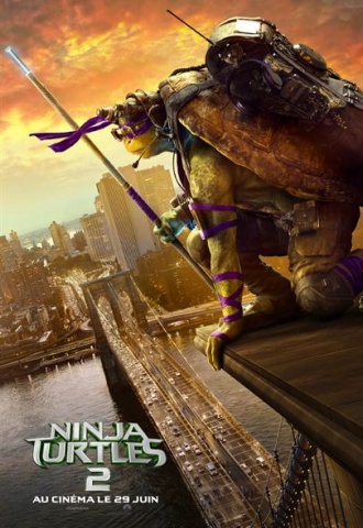 Ninja Turtles 2 - Affiche