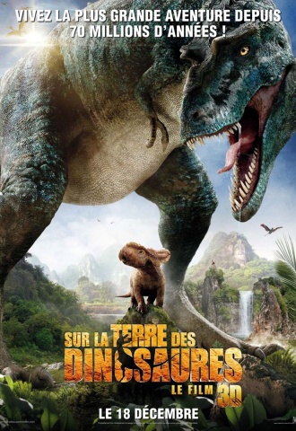 Sur la Terre des dinosaures-Le film 3D - Affiche