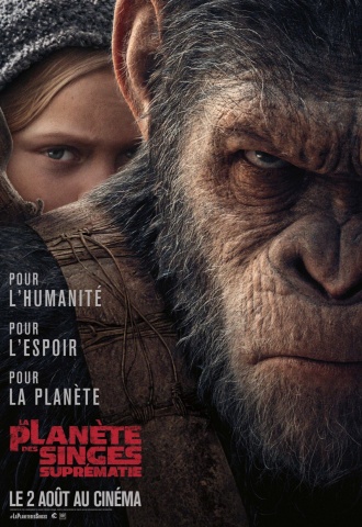 La Planète des Singes - Suprématie - Affiche