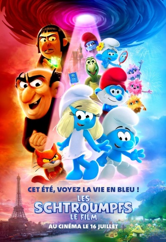 Les Schtroumpfs - Le film - Affiche