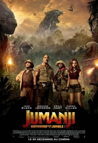 Jumanji : Bienvenue dans la Jungle - Affiche