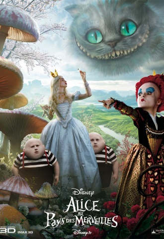 Alice au pays des merveilles 3D - Affiche
