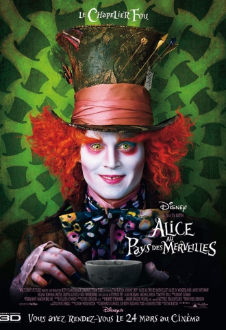 Alice au pays des merveilles 3D - Affiche