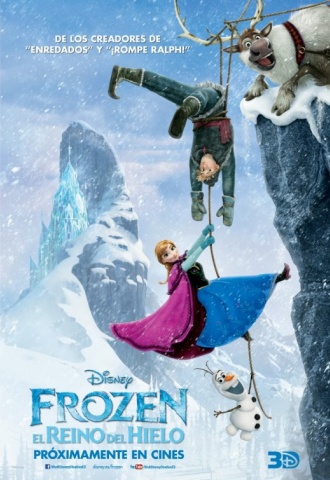 La reine des neiges - Affiche