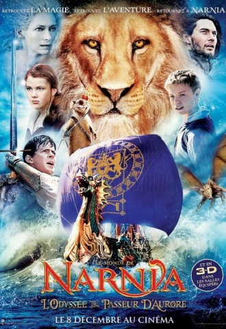 Le monde de Narnia-Chapitre 3 : L'odyssée du Passeur d'Aurore - Affiche