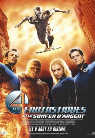 Les Quatre Fantastiques et Le Surfer d'Argent - Affiche