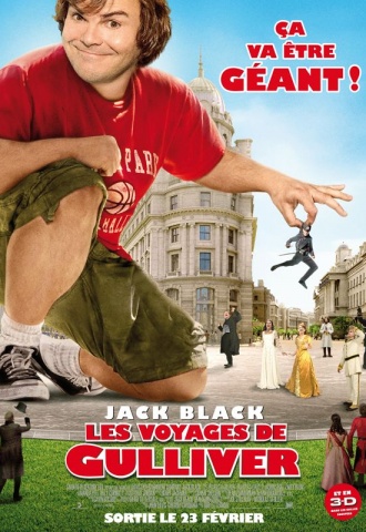Les voyages de Gulliver - Affiche