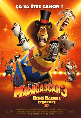 Madagascar 3 : Bons Baisers d'Europe